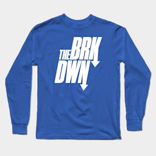 theBRKDWN (white) Long Sleeve T-Shirt